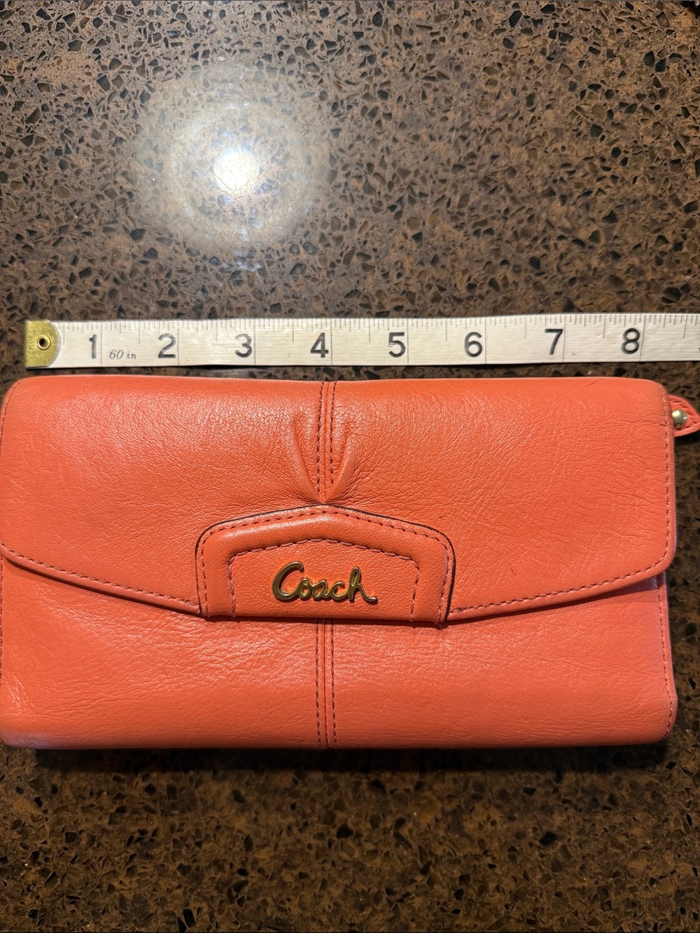 Coach Ashley leather checkbook wallet - Picture 11 of 12